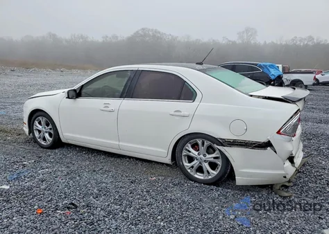 2012 Ford Fusion Sel z USA, uszkodzony, nr VIN 3FAHP0JA8CR168419